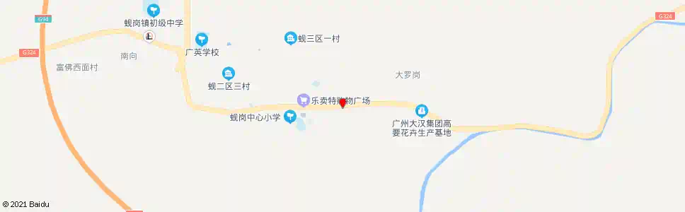 肇庆蚬岗圩_公交站地图_肇庆公交_妙搜公交查询2025