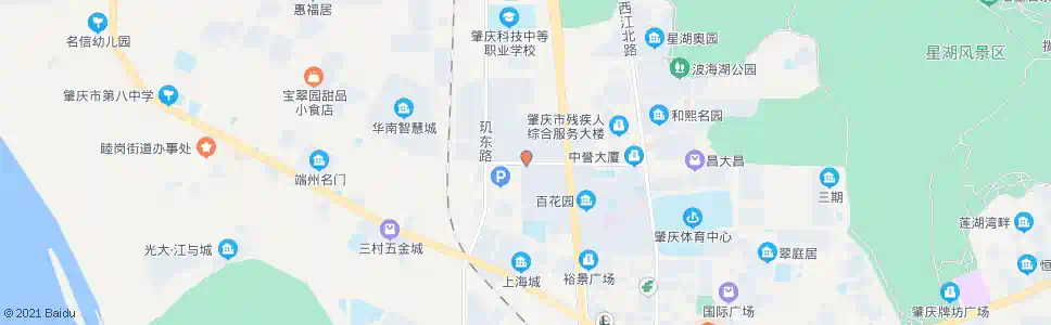 肇庆风华路西_公交站地图_肇庆公交_妙搜公交查询2025