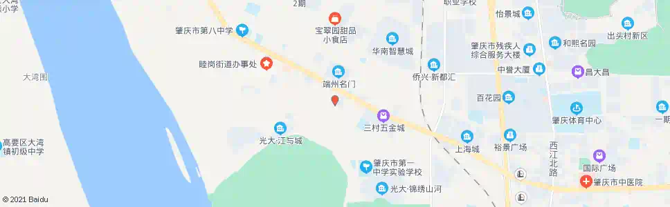 肇庆太和路南_公交站地图_肇庆公交_妙搜公交查询2025