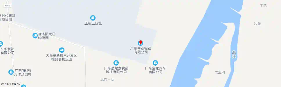 肇庆亚铝大街_公交站地图_肇庆公交_妙搜公交查询2025