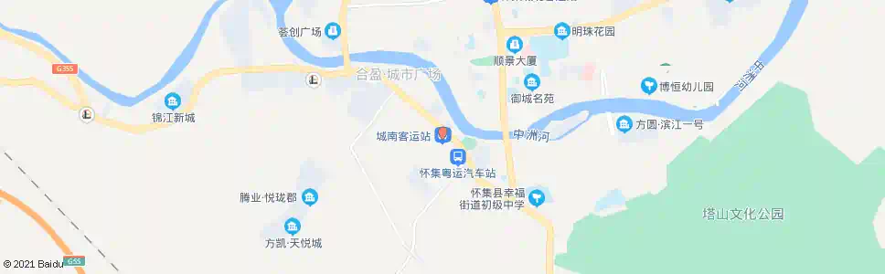 肇庆城南客运站_公交站地图_肇庆公交_妙搜公交查询2025