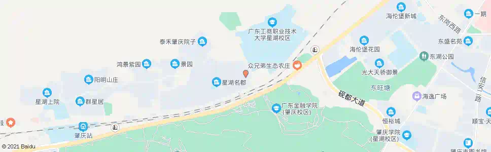 肇庆名郡七星苑_公交站地图_肇庆公交_妙搜公交查询2025