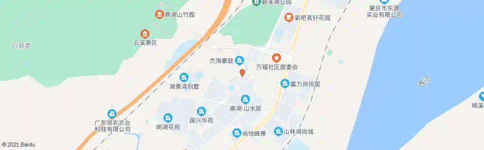 肇庆万福路西_公交站地图_肇庆公交_妙搜公交查询2025