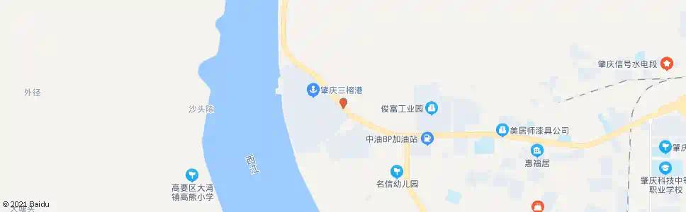 肇庆三榕港_公交站地图_肇庆公交_妙搜公交查询2025