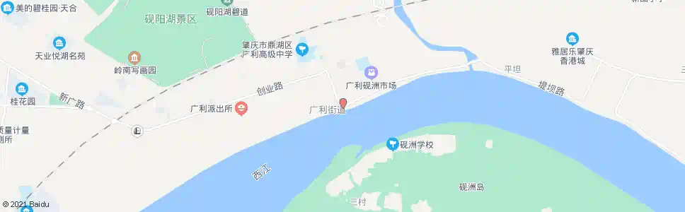 肇庆砚洲路口_公交站地图_肇庆公交_妙搜公交查询2025