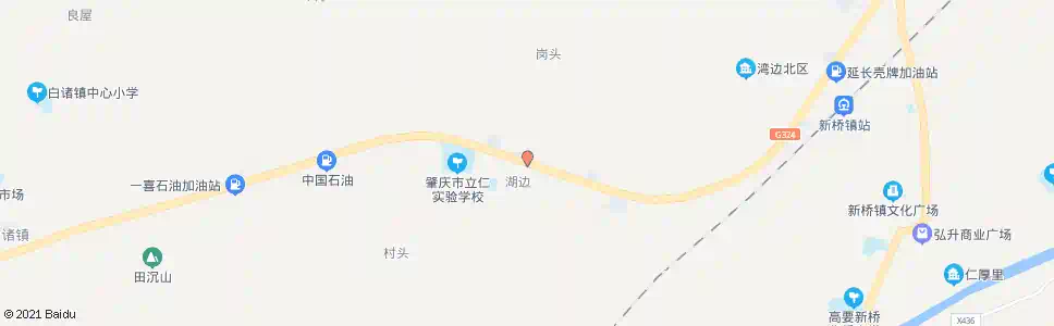 肇庆珠江村_公交站地图_肇庆公交_妙搜公交查询2025