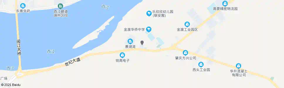 肇庆金渡_公交站地图_肇庆公交_妙搜公交查询2025