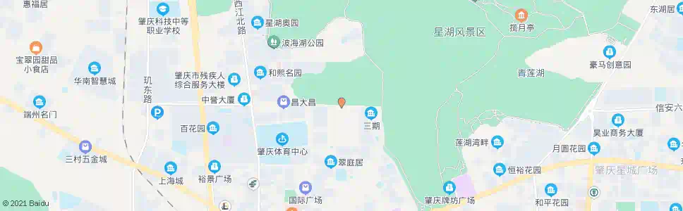 肇庆伴月路_公交站地图_肇庆公交_妙搜公交查询2025