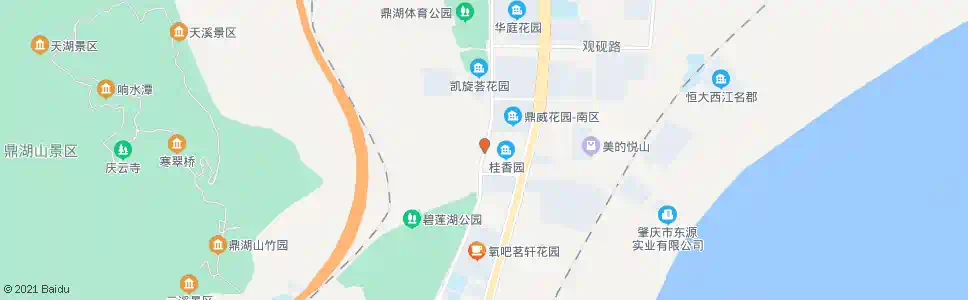 肇庆莲花广场路口_公交站地图_肇庆公交_妙搜公交查询2025