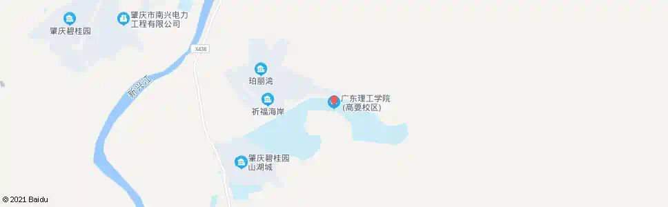 肇庆科技学院(高要校区)_公交站地图_肇庆公交_妙搜公交查询2025
