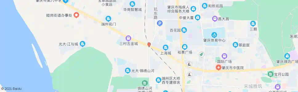 肇庆端州七路_公交站地图_肇庆公交_妙搜公交查询2025