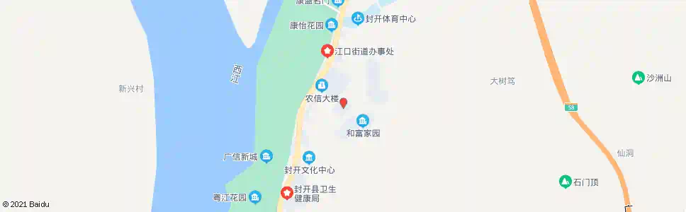 肇庆江口镇政府_公交站地图_肇庆公交_妙搜公交查询2025