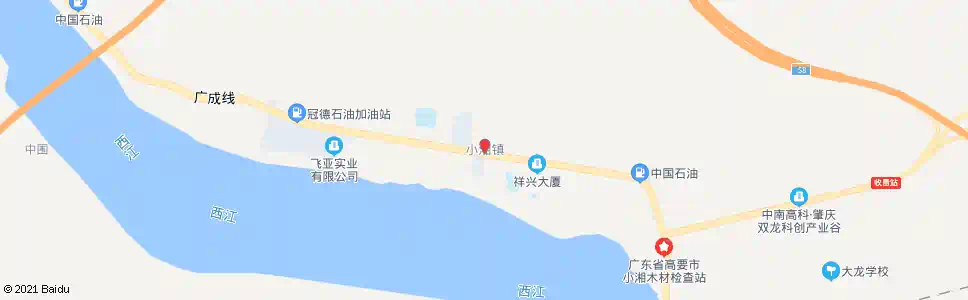 肇庆小湘_公交站地图_肇庆公交_妙搜公交查询2025