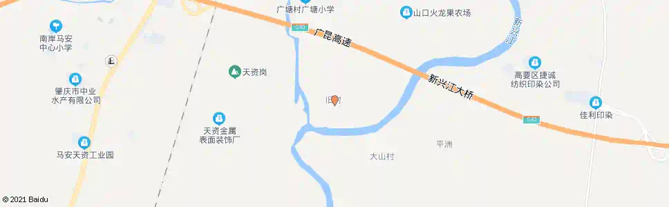 肇庆坭塘_公交站地图_肇庆公交_妙搜公交查询2025