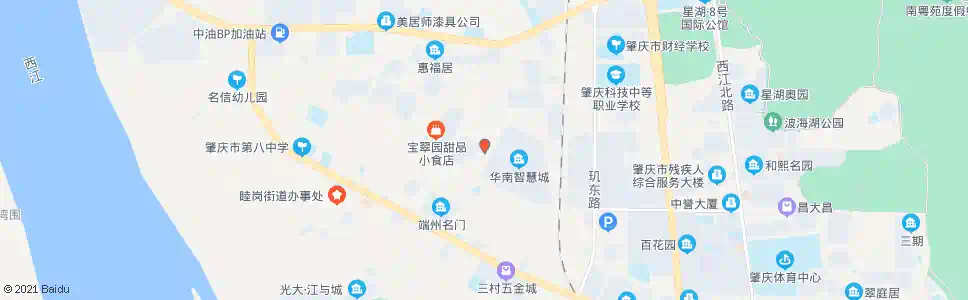 肇庆风华公司_公交站地图_肇庆公交_妙搜公交查询2025