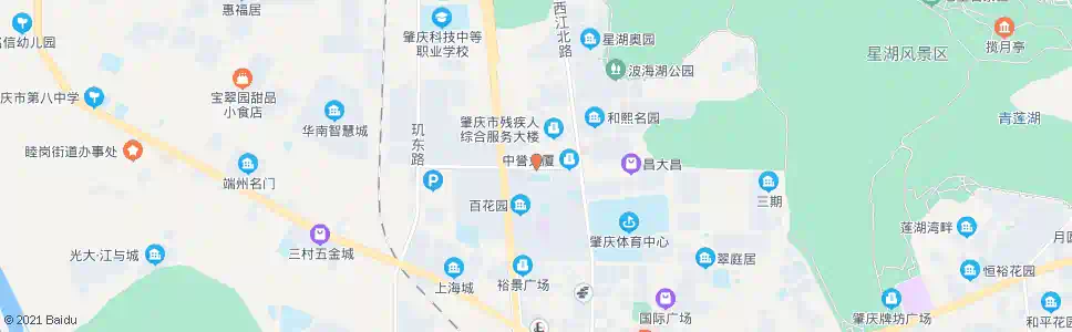 肇庆风华路_公交站地图_肇庆公交_妙搜公交查询2025