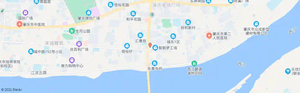 肇庆中国银行_公交站地图_肇庆公交_妙搜公交查询2025