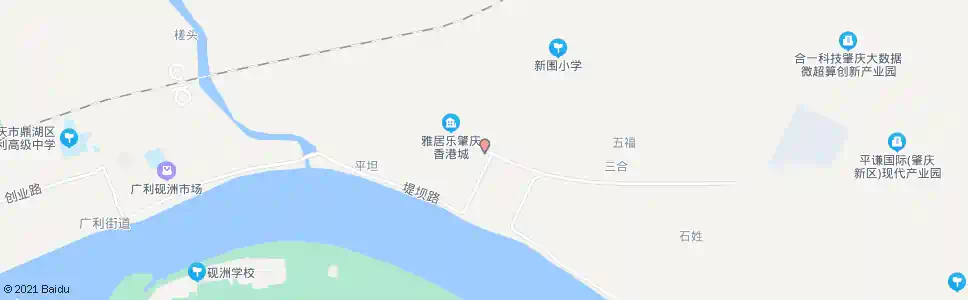 肇庆肇庆新港_公交站地图_肇庆公交_妙搜公交查询2025