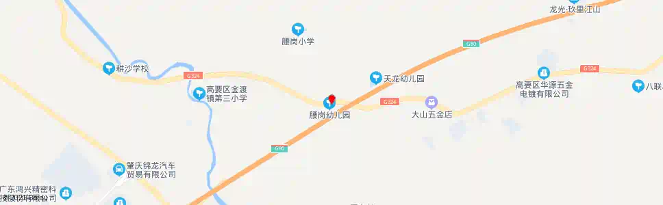 肇庆大坑村_公交站地图_肇庆公交_妙搜公交查询2025