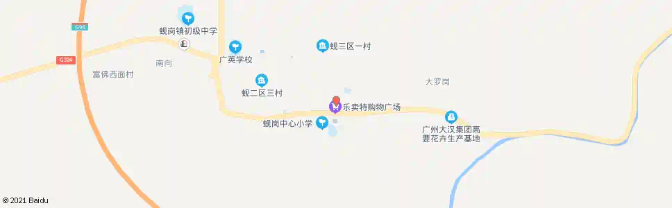 肇庆蚬岗_公交站地图_肇庆公交_妙搜公交查询2025