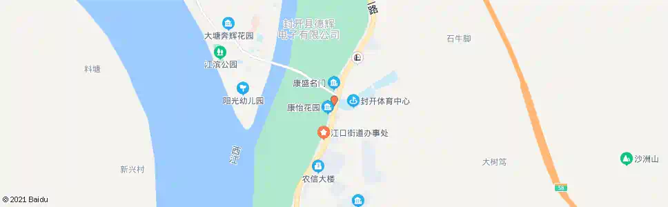 肇庆封开体育馆_公交站地图_肇庆公交_妙搜公交查询2025