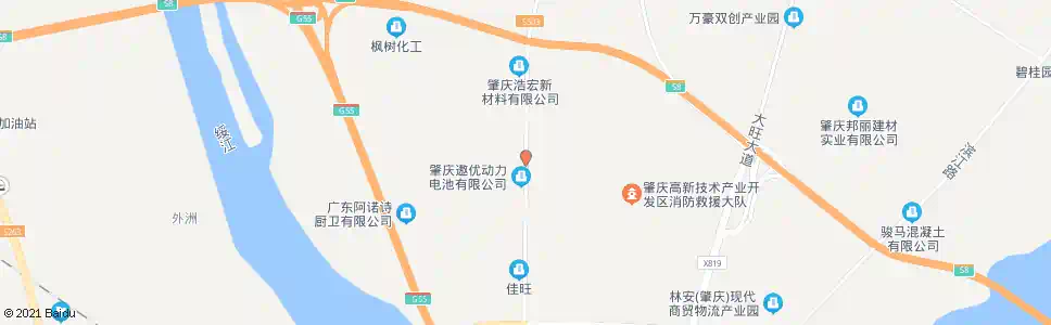 肇庆金豪摩托_公交站地图_肇庆公交_妙搜公交查询2025