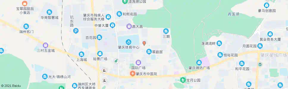 肇庆翠星西_公交站地图_肇庆公交_妙搜公交查询2025