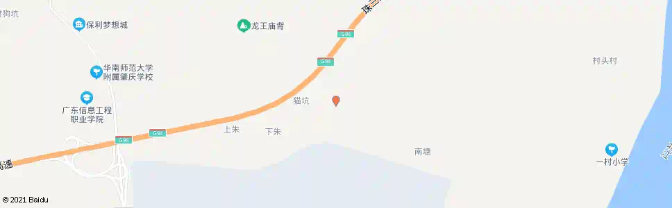 肇庆大良岗一队_公交站地图_肇庆公交_妙搜公交查询2025