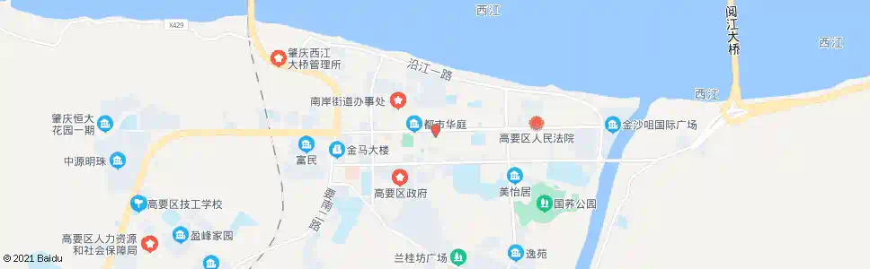 肇庆富兴新村_公交站地图_肇庆公交_妙搜公交查询2025