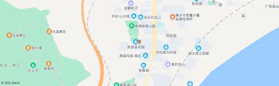 肇庆同兴路口_公交站地图_肇庆公交_妙搜公交查询2025