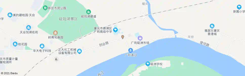 肇庆广利镇_公交站地图_肇庆公交_妙搜公交查询2025