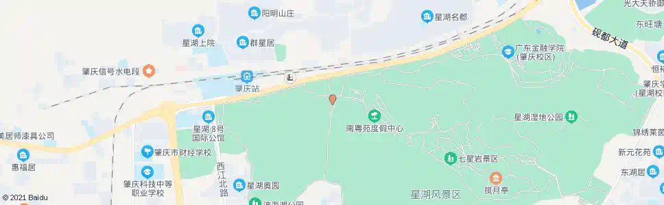 肇庆波海公园东门_公交站地图_肇庆公交_妙搜公交查询2025