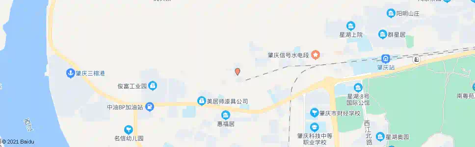 肇庆上外坑_公交站地图_肇庆公交_妙搜公交查询2025