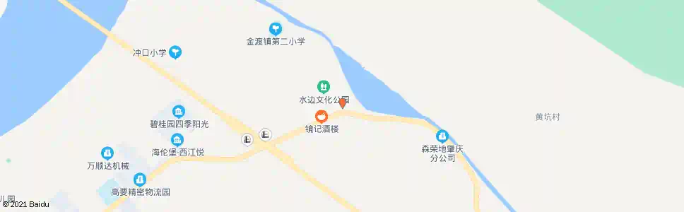 肇庆水边村北_公交站地图_肇庆公交_妙搜公交查询2025