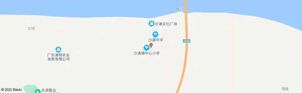 肇庆沙浦小学_公交站地图_肇庆公交_妙搜公交查询2025