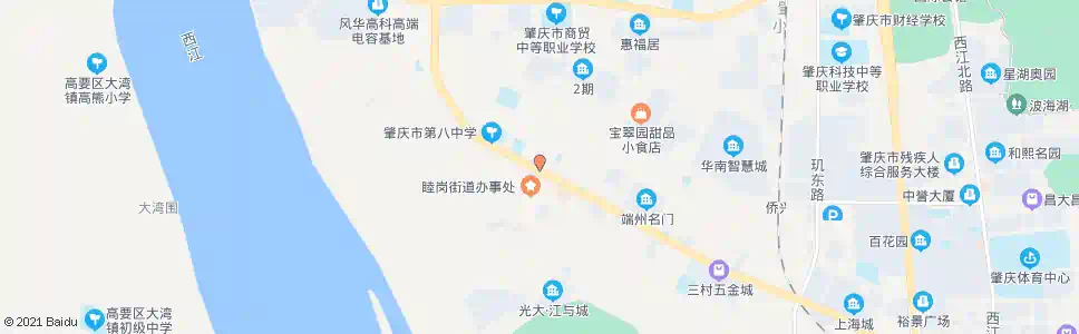 肇庆河南工商所_公交站地图_肇庆公交_妙搜公交查询2025