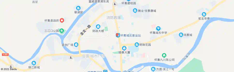 肇庆城北客运站_公交站地图_肇庆公交_妙搜公交查询2025