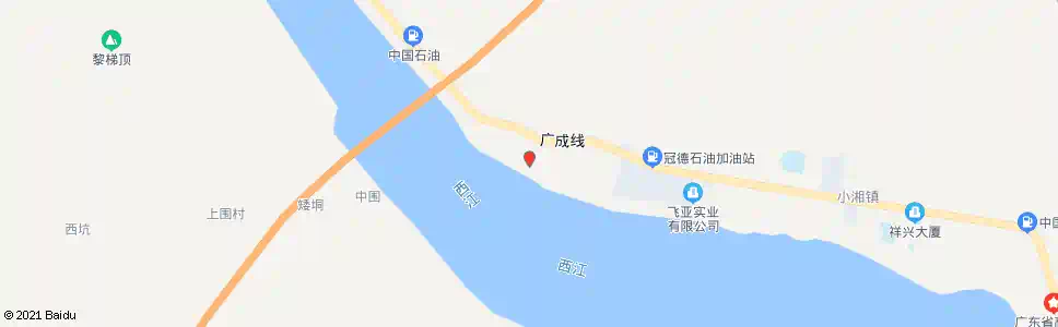 肇庆西江船厂_公交站地图_肇庆公交_妙搜公交查询2025
