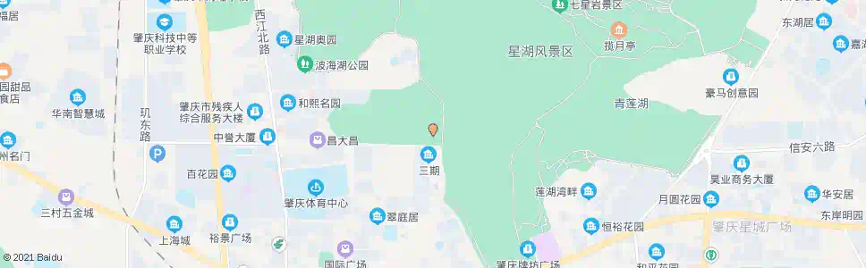 肇庆伴月湖_公交站地图_肇庆公交_妙搜公交查询2025