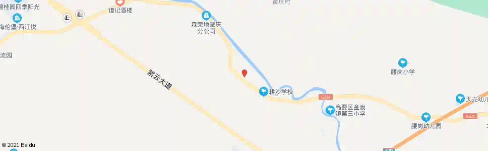 肇庆耕沙村_公交站地图_肇庆公交_妙搜公交查询2025