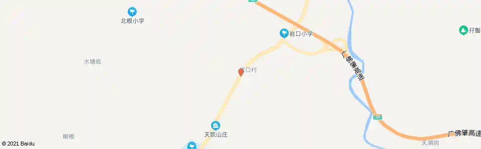 肇庆岩口村_公交站地图_肇庆公交_妙搜公交查询2025
