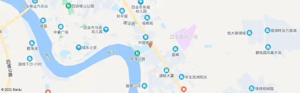 肇庆华侨中学_公交站地图_肇庆公交_妙搜公交查询2025
