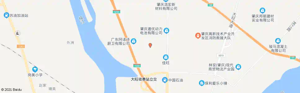 肇庆沙沥路口_公交站地图_肇庆公交_妙搜公交查询2025