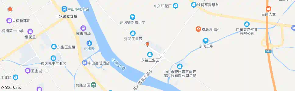中山东海五路_公交站地图_中山公交_妙搜公交查询2025