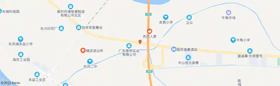 中山吉昌村路口_公交站地图_中山公交_妙搜公交查询2025