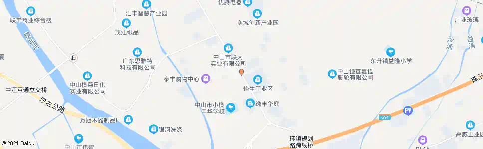 中山宝丰路口_公交站地图_中山公交_妙搜公交查询2025