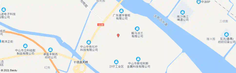 中山沙仔大道东_公交站地图_中山公交_妙搜公交查询2025
