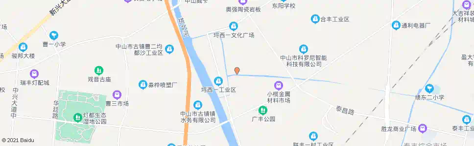 中山盈得利制衣厂_公交站地图_中山公交_妙搜公交查询2025
