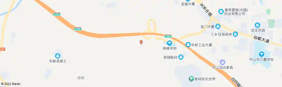 中山南坑村_公交站地图_中山公交_妙搜公交查询2025