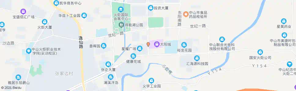中山港义路_公交站地图_中山公交_妙搜公交查询2025
